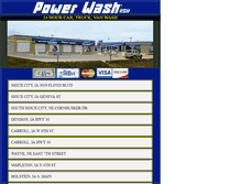 Tablet Screenshot of powerwashusa.com